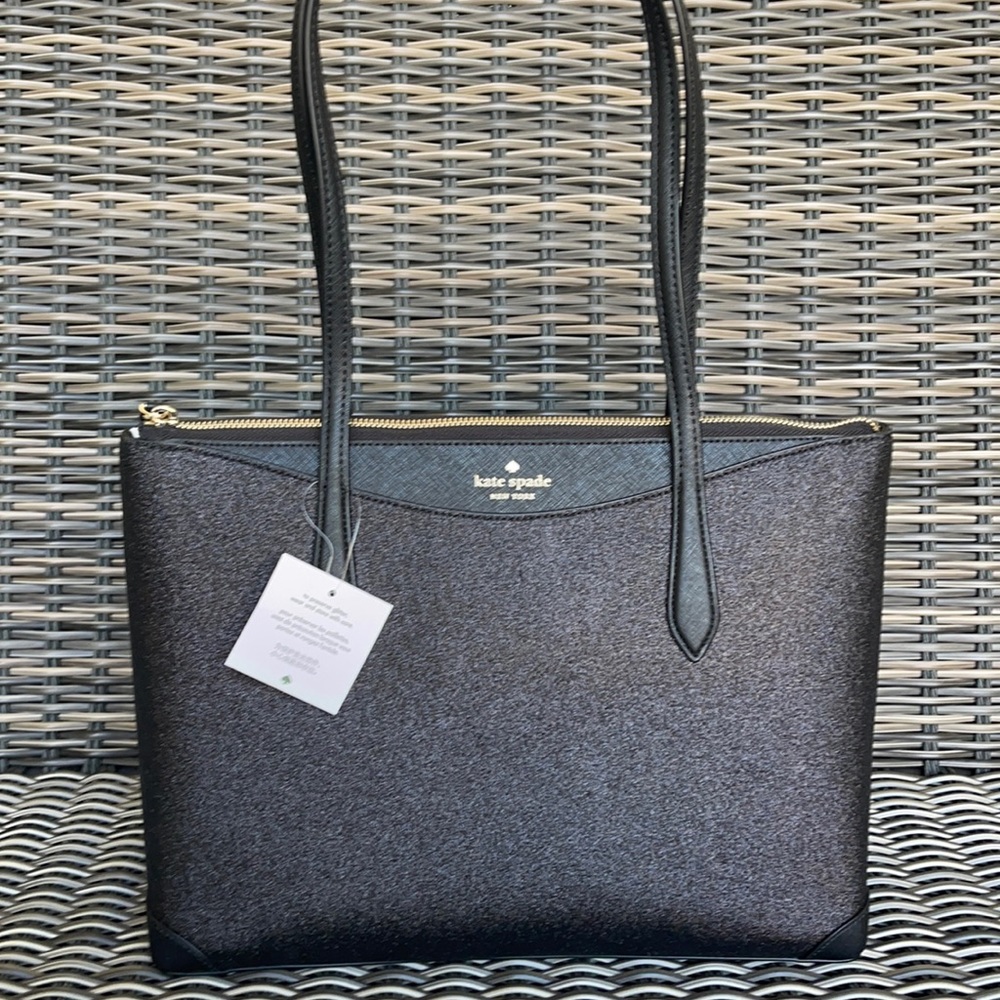 Kate Spade K4625 Shimmy Glitter Satchel Crossbody